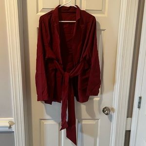 Shein Curve Overcoat